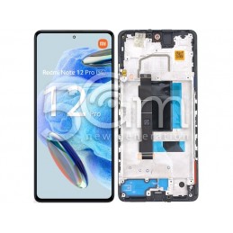 Display Touch + Frame Black Xiaomi Poco X5 Pro 5G - Redmi Note 12 Pro 5G Ori