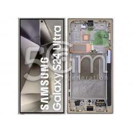 Display Touch + Frame Titanium Gray Samsung SM-S928 S24 Ultra 5G Ori