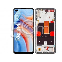 Display Touch + Frame Space Black OPPO Reno 4 5G Ori