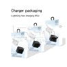 Battery Charger 65W Fast Charger 1 Usb + 2 Usb Type C White Eu Plug