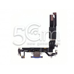 Charging Connector Ultramarine Flex Cable iPhone 16 (PULLED)