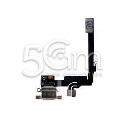 Charging Connector Natural Titanium Flex Cable iPhone 16 Pro (PULLED)