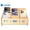 Sunshine SS-001B Smartphone Organizer Storage Box (24 Scompartimenti)