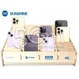 Sunshine SS-001C  Smartphone Organizer Storage Box (48 Compartments)