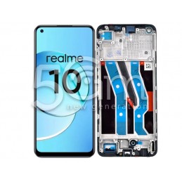 Display Touch + Frame Black Realme 10 4G (PULLED)