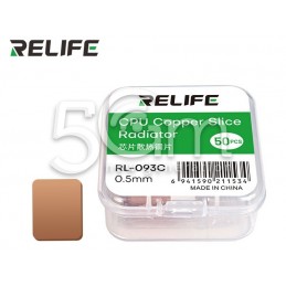 RELIFE RL-093C – Copper CPU Heatsinks 0.5mm (50 PCS)