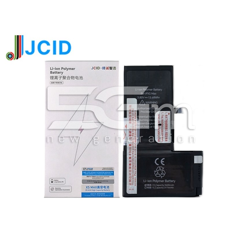 JCID Battery iPhone XS Max High Capacity 3600mAh