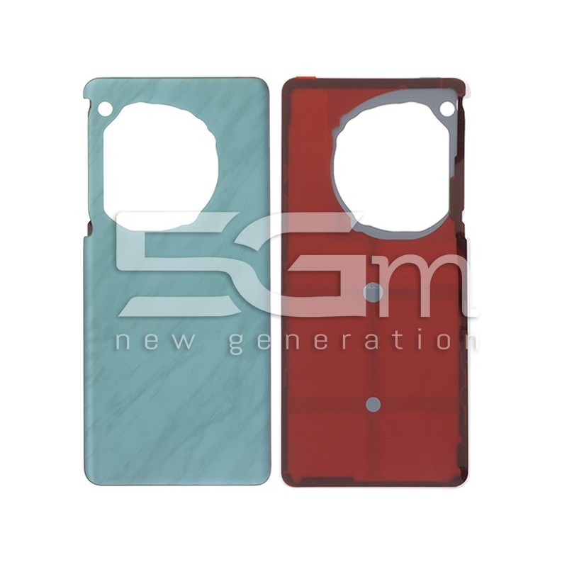 Rear Cover Flowy Emerald OnePlus 12 No Logo