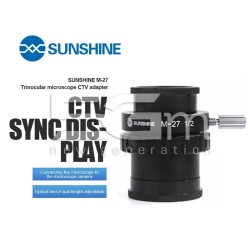 Sunshine M-27 Universal Microscope CTV Adapter 1/2