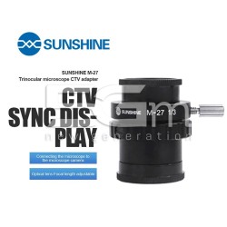 Sunshine M-27 1/3 Adattatore CTV Microscopio Universale