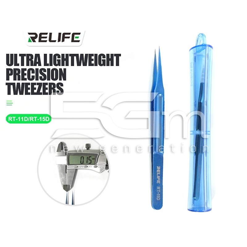 Relife RT-11D Straight Tweezers