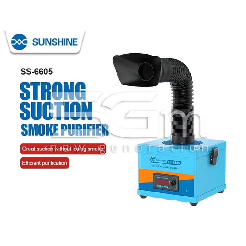 Sunshine SS-6605 Purificatore di Fumo ad alta Efficienza