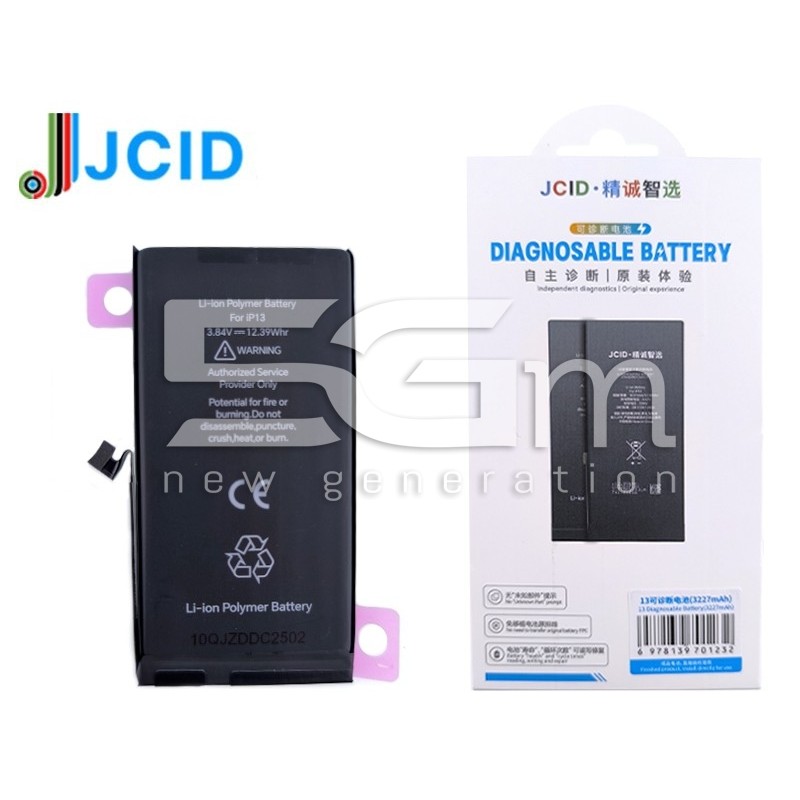 JCID Batteria 3227 mAh iPhone 13 Diagnosable