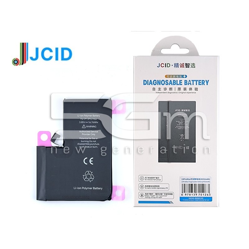 JCID Battery 4352mAh iPhone 13 Pro Max Diagnosable