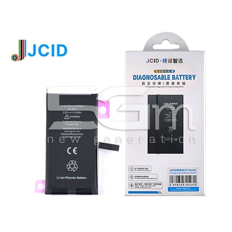 JCID Battery 3279mAh iPhone 14 Diagnosable