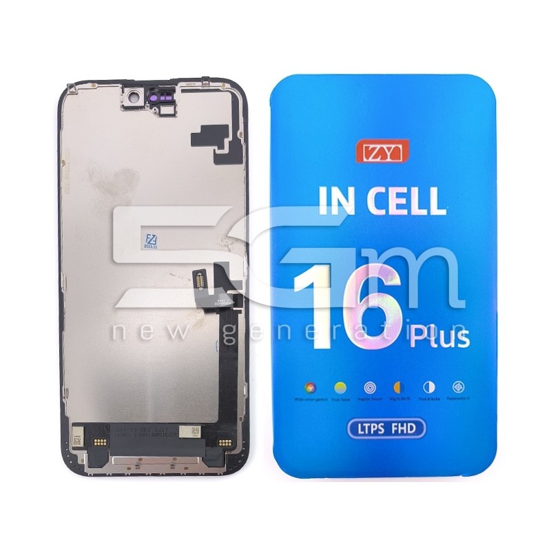 LCD iPhone 16 Plus FHD ZY (IC Non Sostituibile)