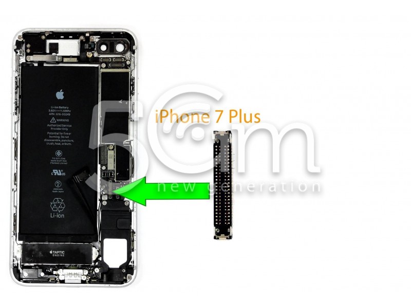 Connettore 24 Pin Su Scheda-Madre Connessione LCD IPhone 7 Plus