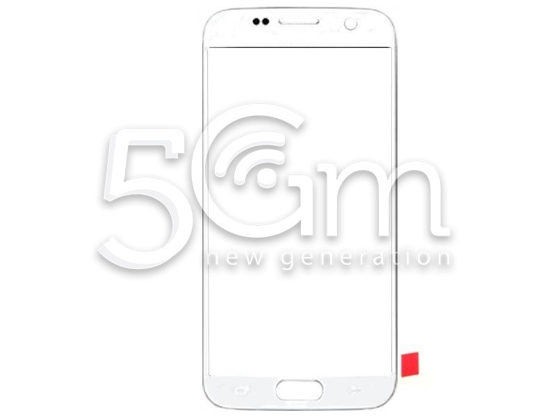 Vetro Bianco Samsung S7 SM-G930 No Logo