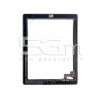 Touch Screen Bianco + Biadesivo + Tasto Centrale Compleato Ipad 2 No Logo