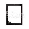 iPad 2 Black Touch Screen + Biadhesive + Full Central Button