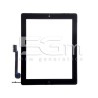 Ipad 4 Black Touch Screen + Home Button Flat