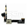 Ipad 2 Jack Audio + 3G Sim Card Reader Flat Cable No Logo