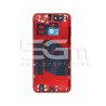 Cover Red + Vetrini Fotocamera + Tasti Laterali Honor 7X