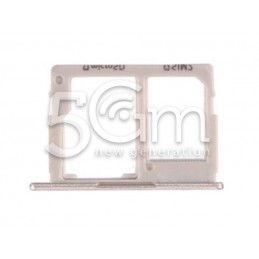 Holder Dual Sim card/SD Card Gold SM-J530