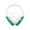 Stereo Headphone Sport + LCD Screen Green