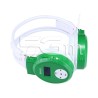 Stereo Headphone Sport + LCD Screen Green