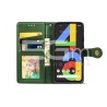 Magnetic Leather Case Dark Green Google Pixel 4A