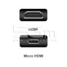 Cable Micro HDMI to HDMI 19 Pin 1.5m