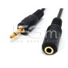 Cabo de extensão 3.5mm Jack Audio Masculino para feminino 1.5m