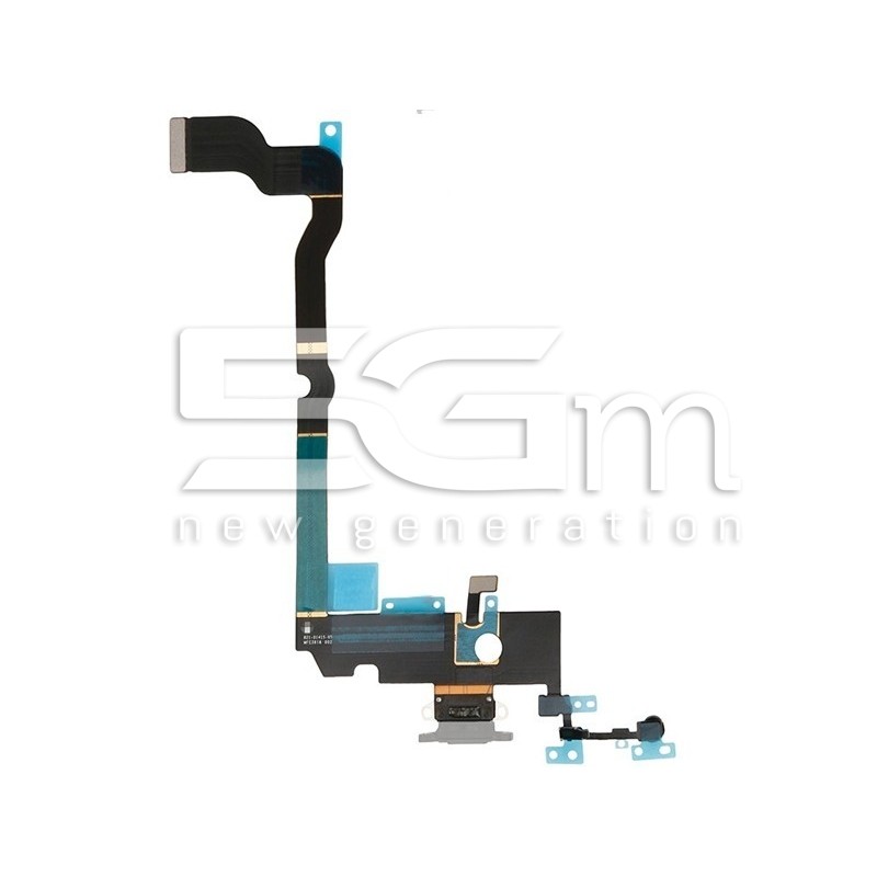 Connettore Di Ricarica Grigio Flex Cable iPhone XS Max (PULLED)