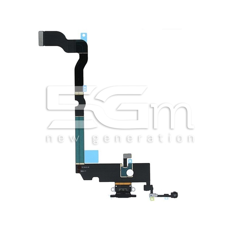 Connettore Di Ricarica Nero Flex Cable iPhone XS Max (PULLED)