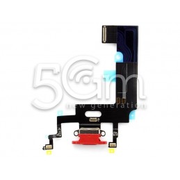 Charging Connector Flex Cable Red iPhone XR (PULLED)