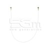 CBF Coaxial Cable 123.7mm Bianco Samsung SM-A715 A71 Ori