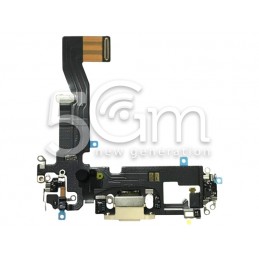 Connettore di Ricarica Gold Flat Cable iPhone 12 Pro (PULLED)