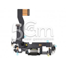 Charging Connector Black Flex Cable iPhone 12 (PULLED)