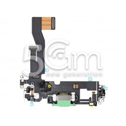 Connettore di Ricarica Verde Flex Cable iPhone 12 (PULLED)