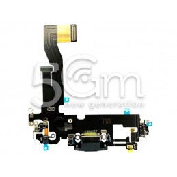 Charging Connector Blue Flex Cable iPhone 12 (PULLED)