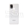 Rear Cover White + Camera Lens Samsung SM-A217 A21s