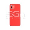 Back Cover Full Parts Red iPhone 12 Mini No Logo