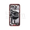 Back Cover Full Parts Red iPhone 12 Mini No Logo