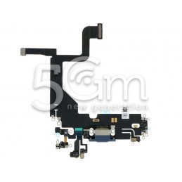 Connettore Di Ricarica Blu Flex Cable iPhone 13 Pro (PULLED)