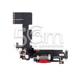 Charging Connector Red Flex Cable iPhone 13 (PULLED)