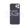 Rear Cover Black iPhone 13 Pro Big Hole (No Logo)