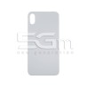 Rear Cover White iPhone XS Big Hole (No Logo)