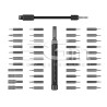 JAKEMY JM-8180 Magnetic Screwdriver Set 47 In 1 Black