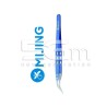 Mijing Tweezer Blue Curved Tip